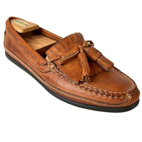 Johnston & Murphy Other - JOHNSTON & MURPHY Passport Tassel Loafers in Brown Men's 10M  Y-04